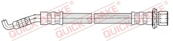 50065 Quick Brake Шланг гальмівний задній